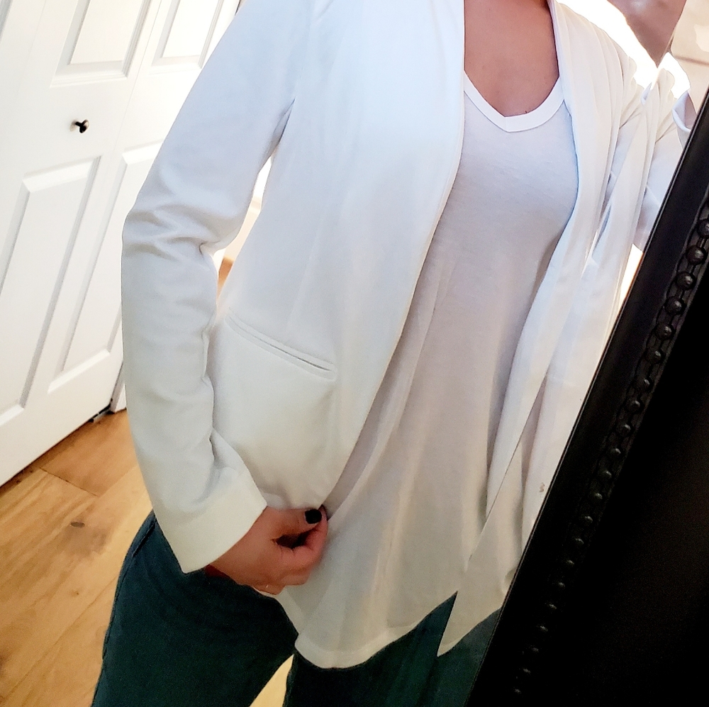 Merona lightweight white jacket - m